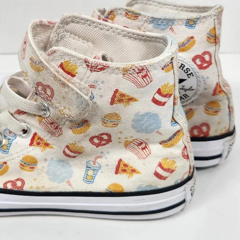 Converse Chuck Taylor All Star Hi-Top Snack Foods Size 1 Kids